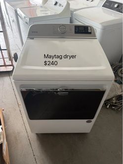 Maytag Front-Load Dryer White