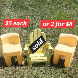 Toddler Chairs READ DESCRIPTION 