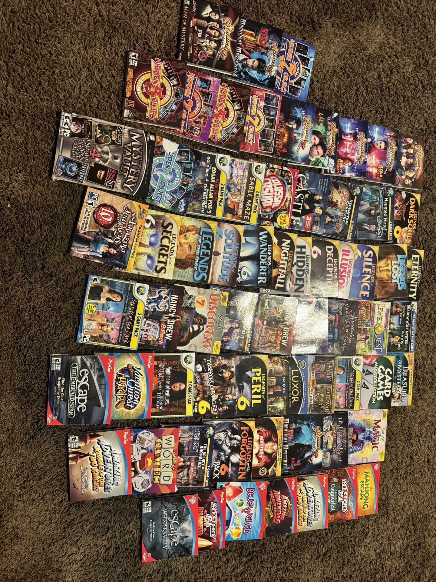 Lot Of Mystery And Hidden Object PC Games