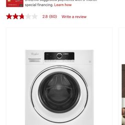 Whirlpool Ventless Stackable Washer And Deyer