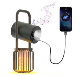 Multifunctional Camping Lantern (LED Rechargeable Lantern, 3 Light Modes Camping Lights, Bluetooth Speaker, 8000mAh Power Bank)