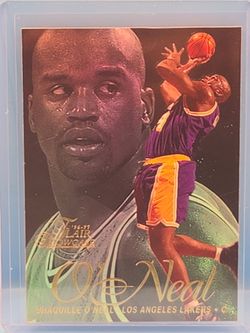 1996-97 Flair Showcase Showtime Shaquille O'Neal Section 1 Row 2 Seat 10