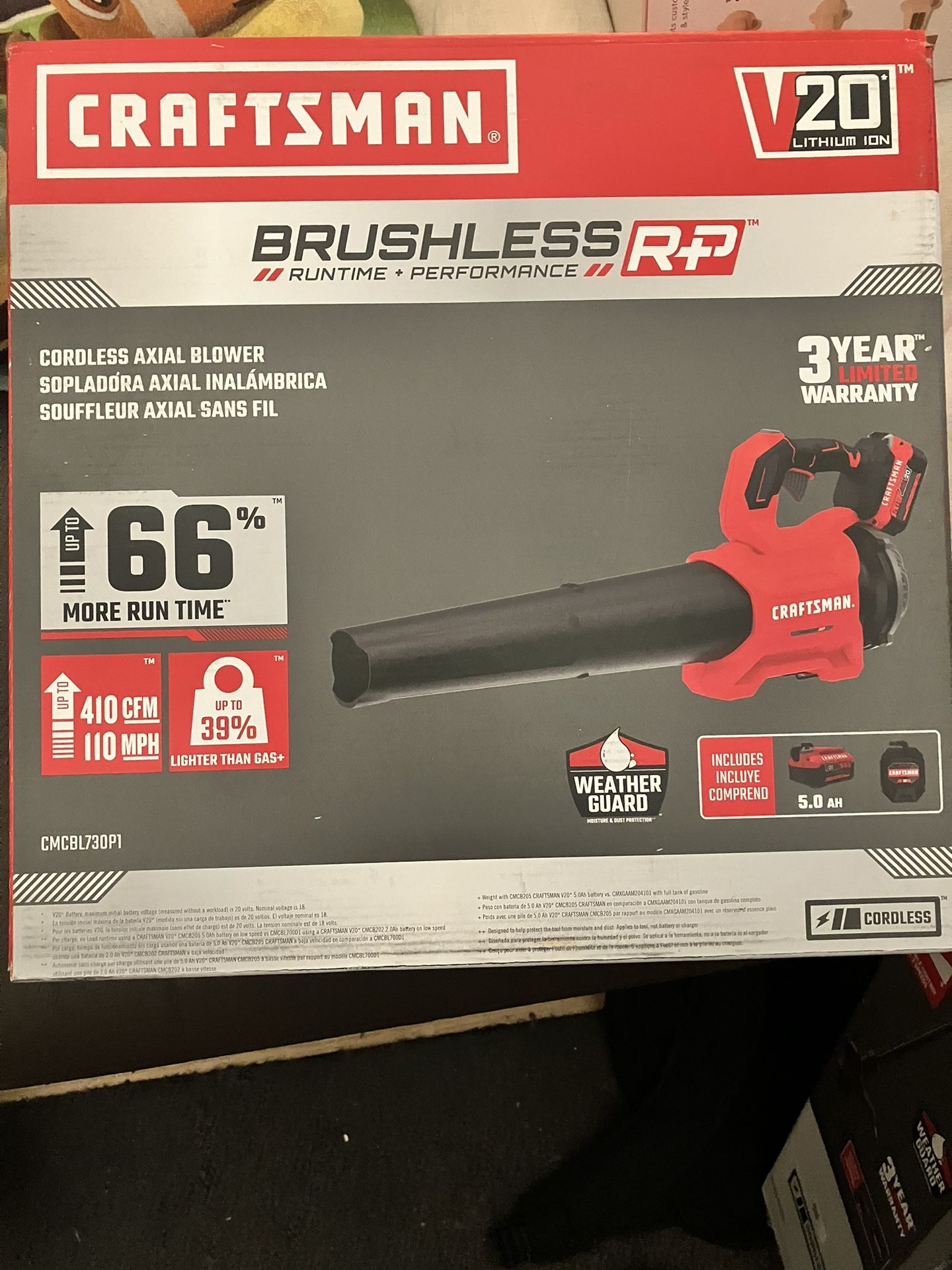 Craftsman Leaf Blower Cordless