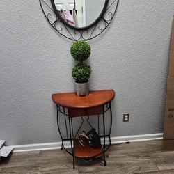 Console Table With Mirror