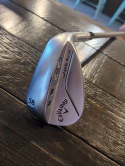 Callaway Jaws Raw 58/08 wedge