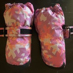 Little girls Snow Gloves