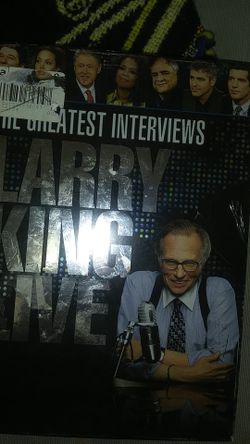 LARRY KING LIVE DVD BOX SET! LIKE NEW CONDITON!