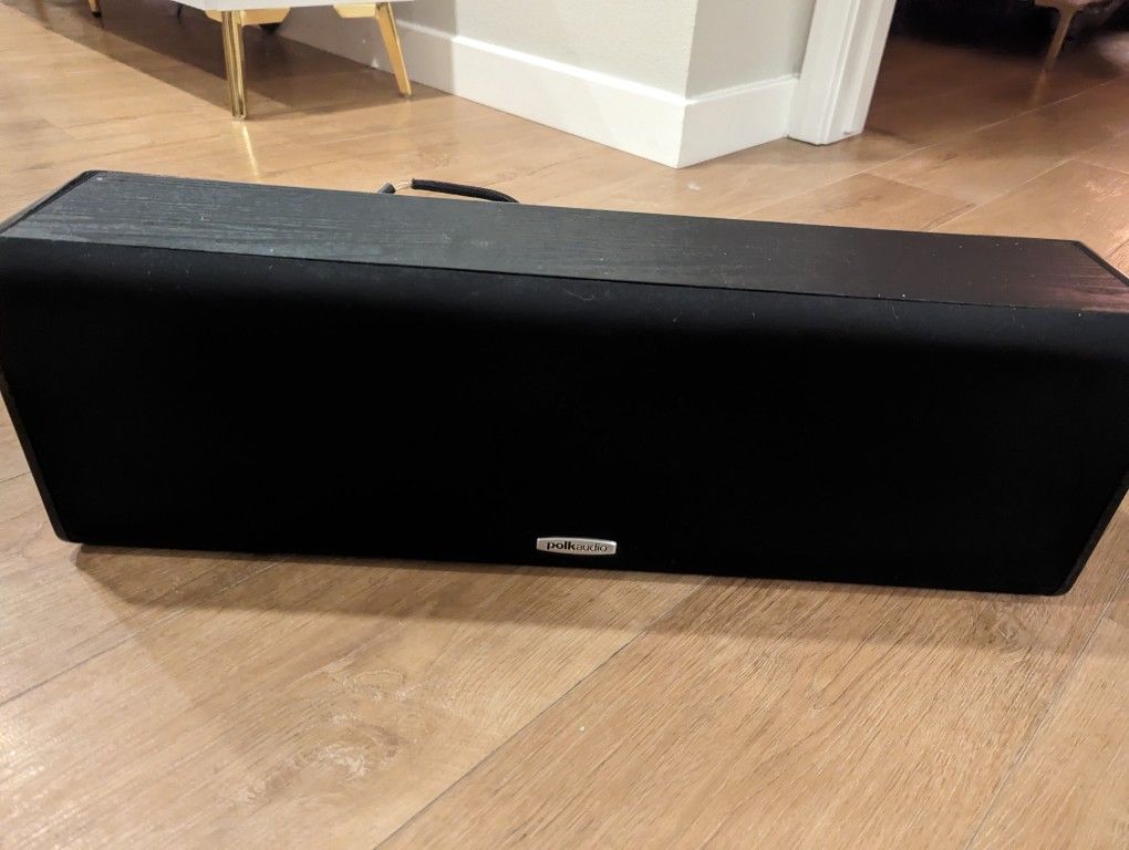 POLK Audio Middle Speaker MODEL CS20 Black