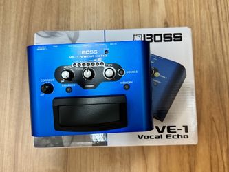 Boss VE-1 Vocal Echo Pedal