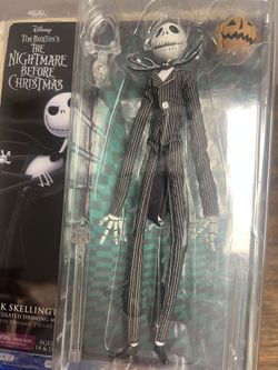 NECA Nightmare Before Christmas Jack Skellington Clothed 9"