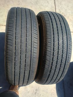 205/60/16 100% TREAD DOT 01/24 FIRESTONE FT 140 SET OF 2 MATCHING TIRES EXCELLENT CONDITION