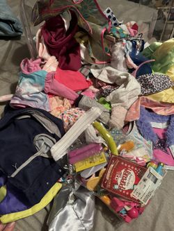 Our Generation Doll Mixed Lot Of Clothes And Accessories