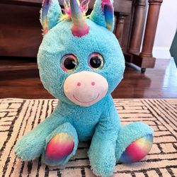 Unicorn Stuffed Animal And STUFFED ANIMAL BEAN BAG 