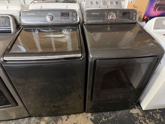 Samsung washer and electric dryer