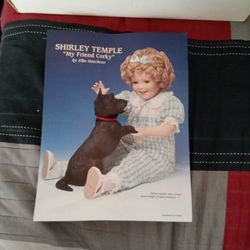 Shirley Temple Porcelain Doll 