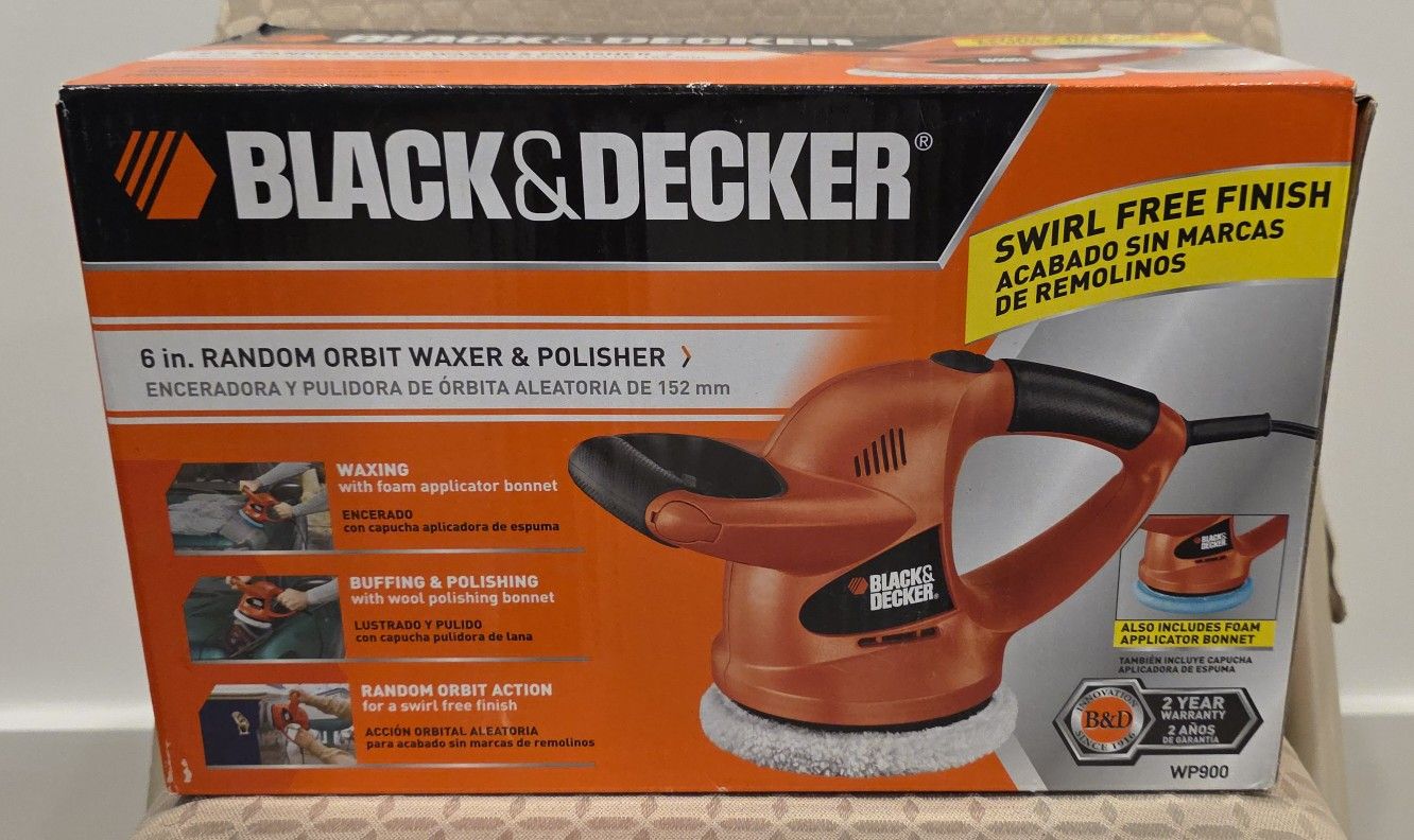 Black & Decker 6 in. Random Orbit Waxer & Polisher
