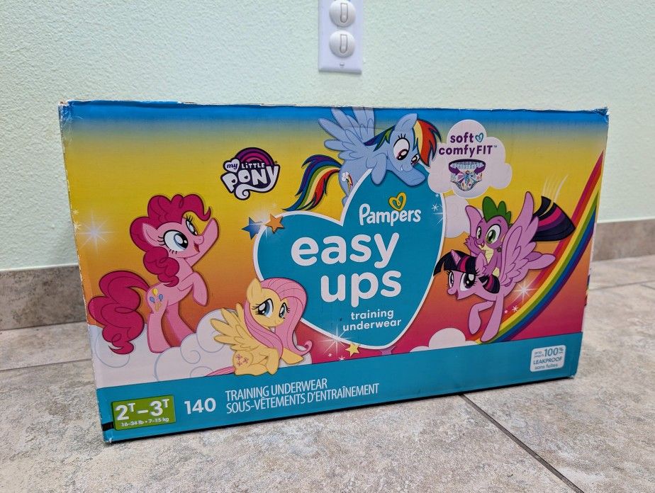 Pampers Easy Ups Training Underwear (2T-3T) — 124 Remaining