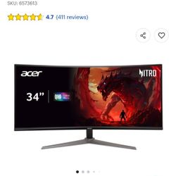 Gaming Monitor 34"