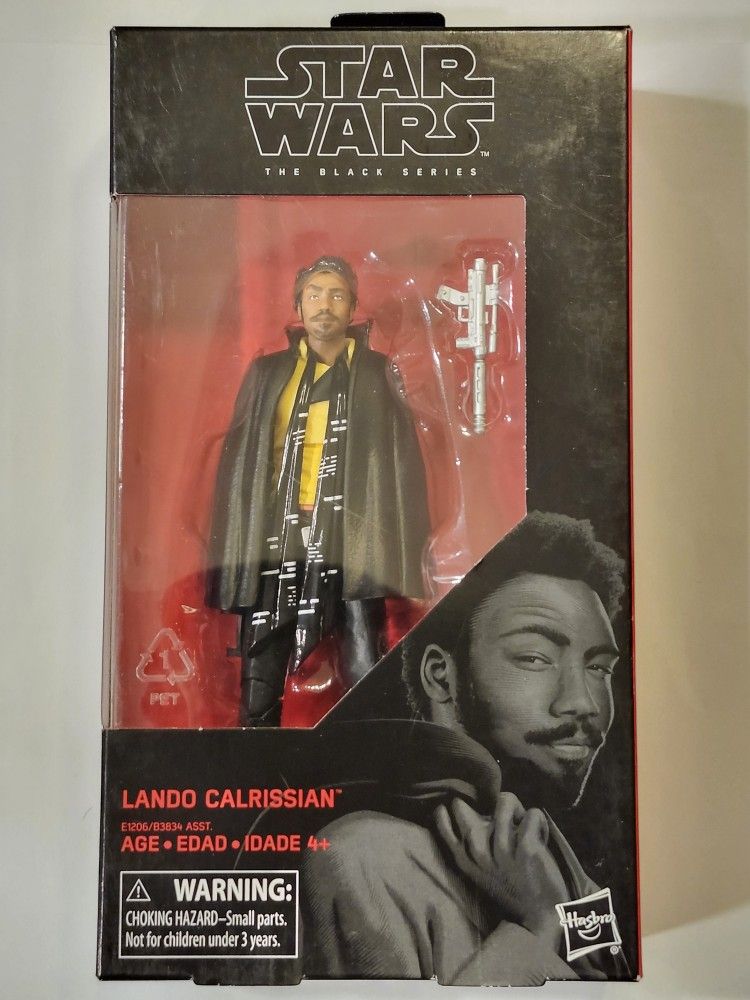 2017 STAR WARS THE BLACK SERIES #65. LANDO CALARISSIAN 6 " ACTION FIGURE.