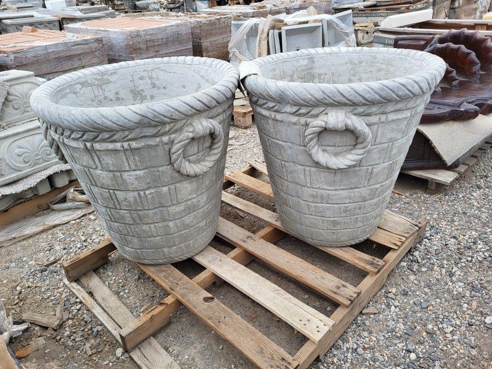 CEMENT PLANTER POTS $260 EACH