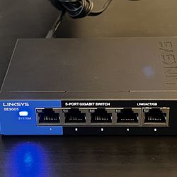 Linksys 5-port Gigabit Ethernet Switch