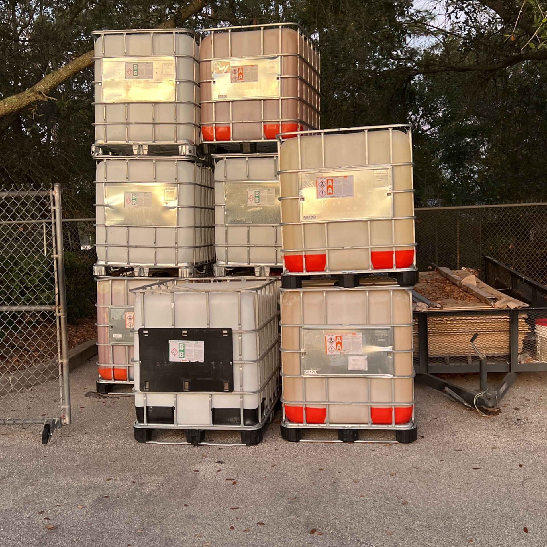 275 Gallon totes