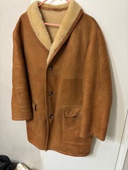 Men’s sheepskin leather jacket