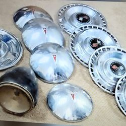 Pontiac and  Chevy Hubcaps