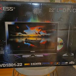 22" TV/DVD