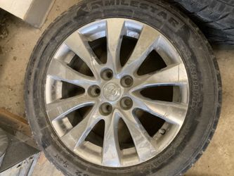 235 50 17 with Buick rim