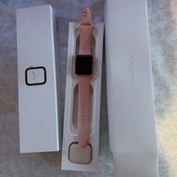 Gold Apple Watch /series 3