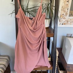 New Plus Size Blush Pink Dress