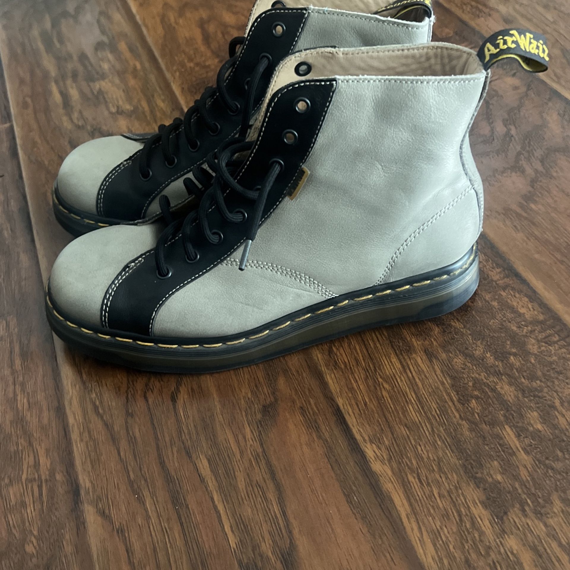 Style Grey Suede Doc Martens Womens Rometty Fashion Boots Color