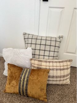 Throw pillows