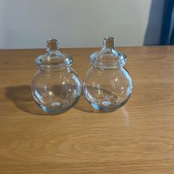 Princess House Heritage Cotton Ball Jar & Lid