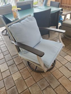Four Patio Chairs