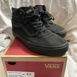 Vans Ward Hi Sneakers Black/Black