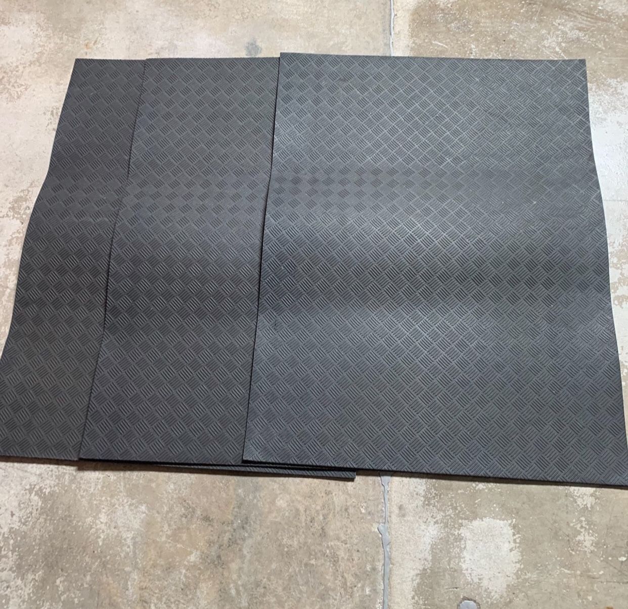 Mats Fitness Workouts Gym Weights Exercise Equipment Rubber Mats Dumbbells