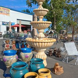 Fountains, Yard Art, Garden Decor And Planters