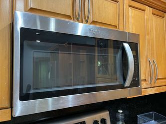Whirlpool over the range microwave