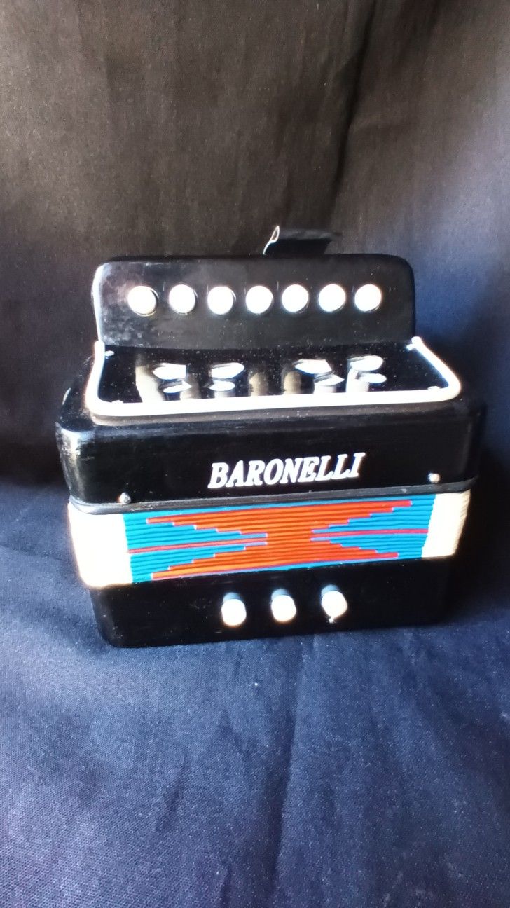 Mini accordion Instructional Toy