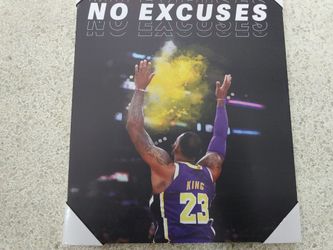 LeBron James Canvas Art