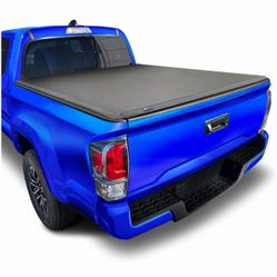 TYGER T3 Soft Tri-fold Tonneau Cover for 2016-2023 Toyota Tacoma 5' Bed