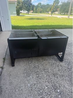 BARTON PROPANE DEEP FRYER 2 BURNER