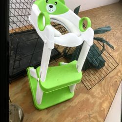 Kid Toilet Booster Step Seat