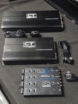 🔥 COMPLETE CAR AUDIO UPGRADE BUNDLE – AudioControl LC7i Pro + CT Sounds Amps 🔥