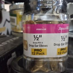 Apollo
1/2 in. Brass PEX-A Expansion Barb x 1/2 in. Female Pipe Thread Adapter 90-Degree Drop-Ear El