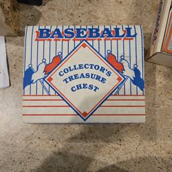 Baseball Card Collectors Treasure Chest