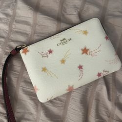 Brand New Star Coach Wristlet 