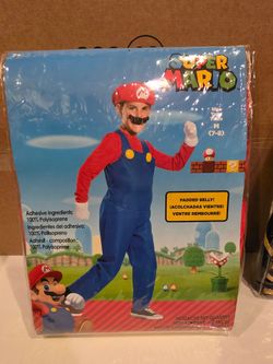 Super Mario costume - Size M (7-8)